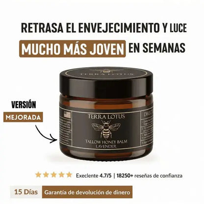crema de sebo de res Nandora para la defensa contra las arrugas - versión 2.0