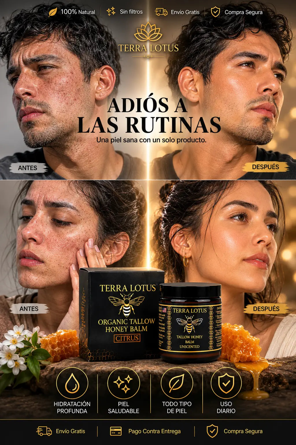 Crema zebo de Res - Terra Lotus