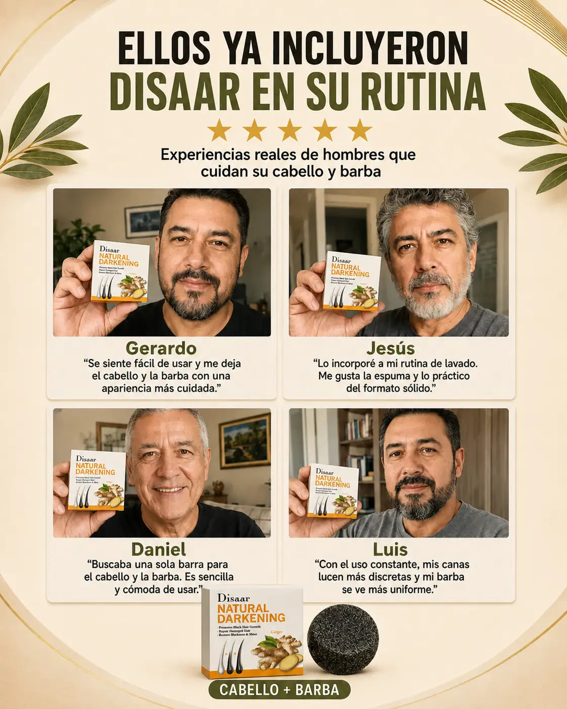 Barra De Champu Para Oscurecer Cabello